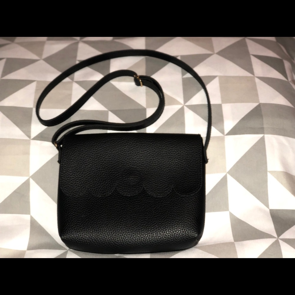 Black Cross-Body Bag